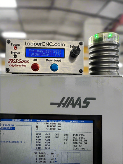 Looper Single Box: Wireless CNC Machine Connectivity